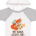 thumbnail image 4 of Inktastic My Nana Loves Me Grandchild Cute Fox Boys or Girls Baby Bodysuit, 4 of 5