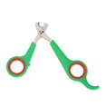thumbnail image 2 of Tijeras para uñas de mascotas de acero inoxidable, cortadora de garras para perros y gatos (verde), 2 of 4
