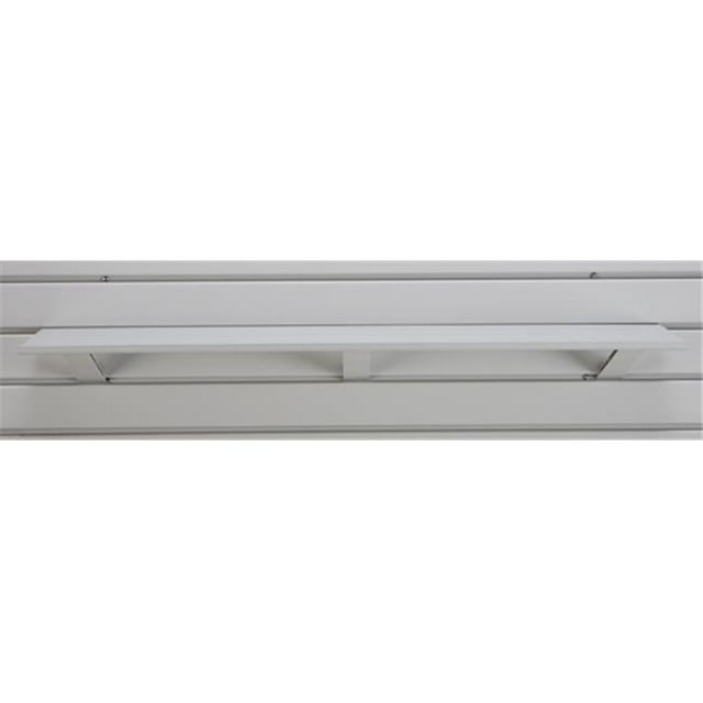 Jifram Extrusions 01000065 Easy Living Easy Wall 36 in. Light Gray Plastic Shelf