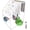 White, variant on Yescom Free Standing Pool Towel Rack, White