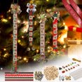 thumbnail image 1 of Nota al realizar el pedido: agregue 6 barras de pegamento Juego de combinación de Navidad Paquete de caja de regalo de decoración de árbol de Navidad hecho a mano ANGGREK Otros, 1 of 8