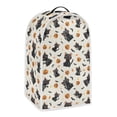 thumbnail image 2 of HELLHERO Cat Pumpkin Pattern Dust Cover 1Pcs Polyester 15.94"H x 9.45"L x 7.28"W for Kitchen Home Waterproof, 2 of 6