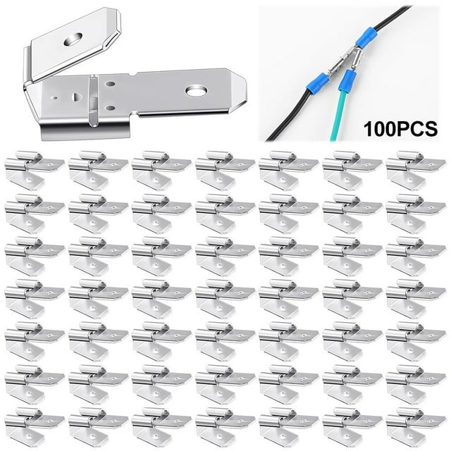 MYG Connecteurs de Pelle Double, Adaptateur Électrique Double Mâle Femelle