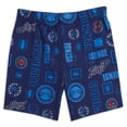 thumbnail image 4 of Boys Marvel Spider-Man 2-Piece Tee & French Terry Shorts Set, Heather Gray/Blue, 4 of 8