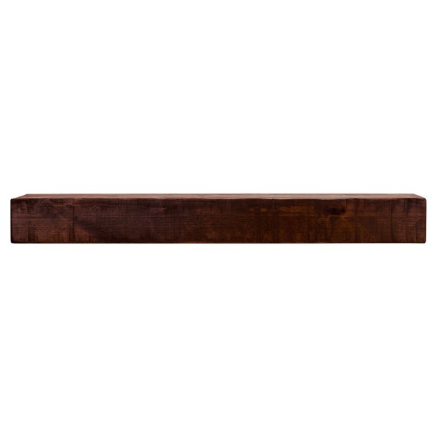 Dogberry Collections Rustic Fireplace Mantel Shelf