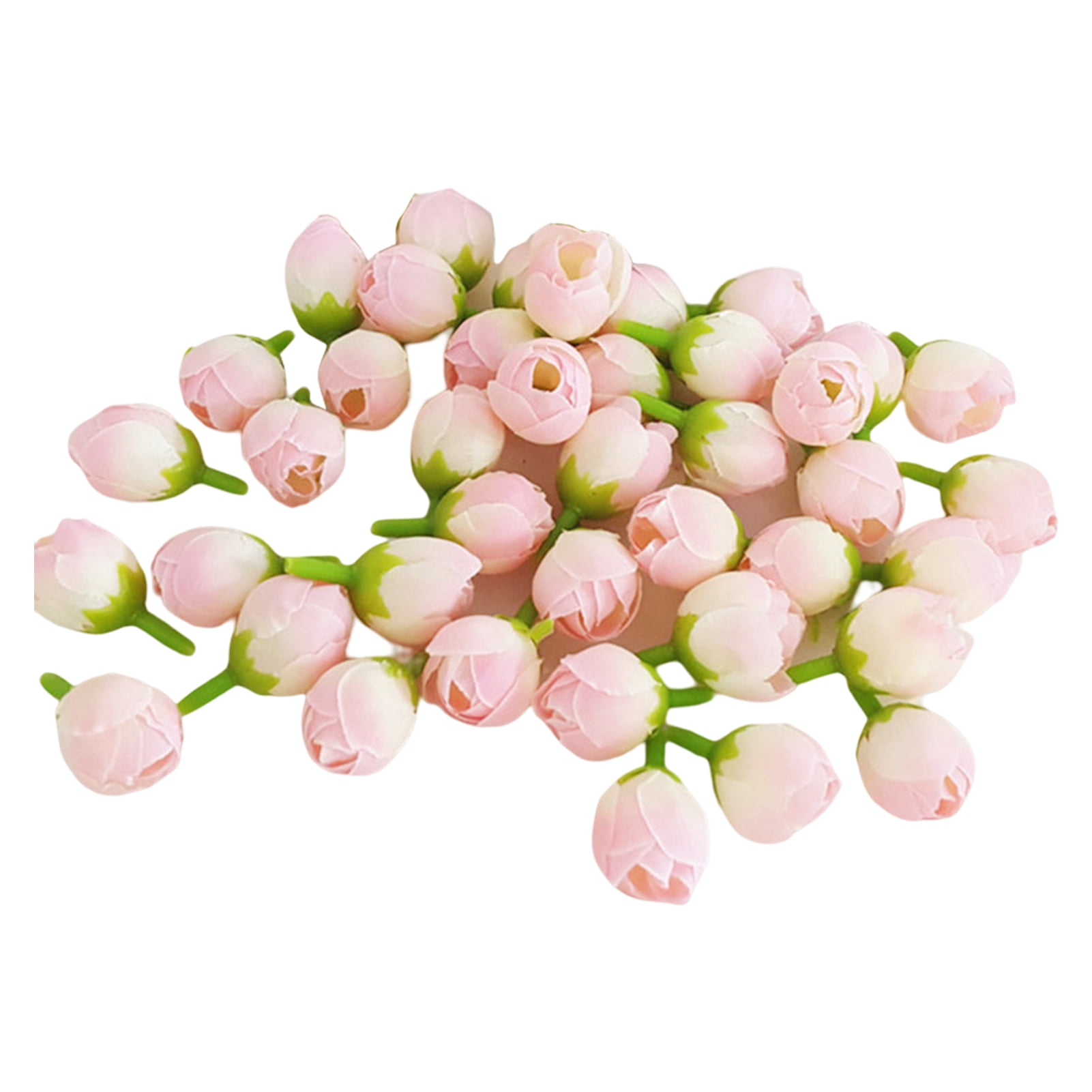 100Pcs Flower heads in bulk wholesale for Crafts Carnation Silk Peony