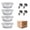 white-1.5cup-s, variant on 32oz Square Glass Food Storage Jars B-4cup, 4 Pack