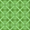 thumbnail image 1 of Ahgly Company Indoor Square Patterned Emerald Green Area Rugs, 5' Square, 1 of 6