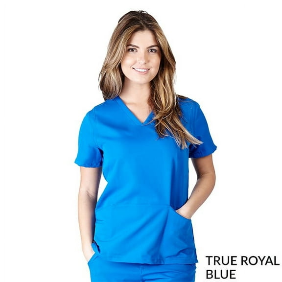 Ultra Soft Women's Five-Pocket V-Neck Scrub Top, Style 8118