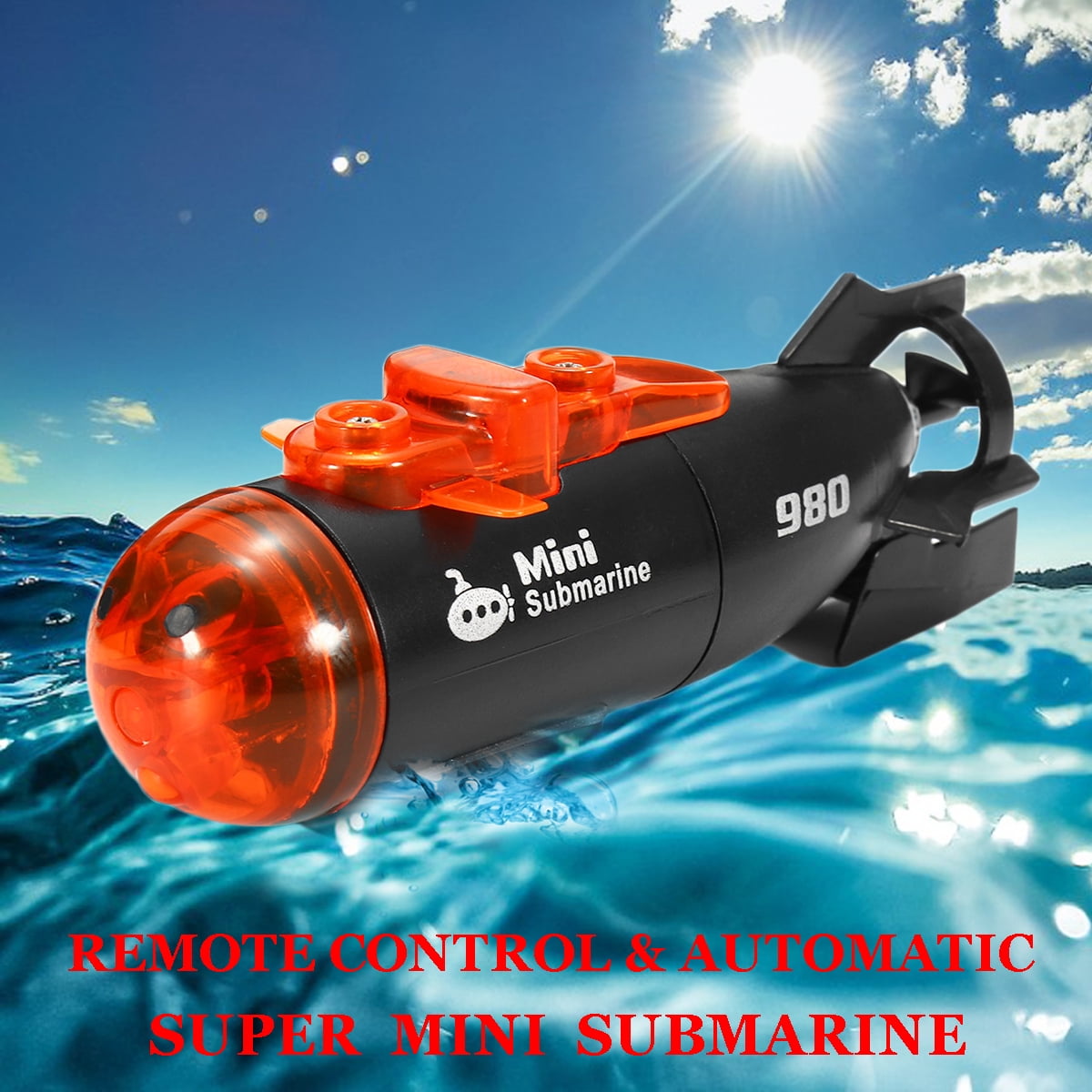 micro rc submarine with camera