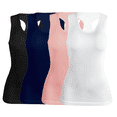 thumbnail image 1 of SET DE 4 BLUSAS CAMISETA PARA DAMA SURTIDO EN COLOR SIN MANGAS, 1 of 5