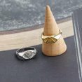thumbnail image 5 of QQTDFG Women Sterling Silver Eye of Providence Open Ring Geometric Jewelry F1307-Silver-7, 5 of 9