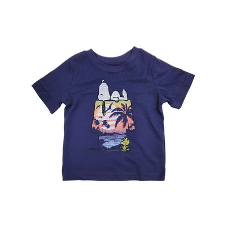 

Jumping Beans Infant & Toddler Boys USA All The Way Snoopy T-Shirt Tee Shirt 3T