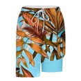 thumbnail image 6 of Purcolt Mens Swim Trunks with Compression Liner 5 inch Inseam Quick Dry 2 in 1 Swimming Board Beach Shorts with Pockets, 6 of 7