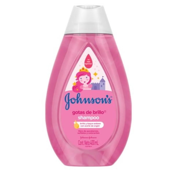 Shampoo Infantil Johnson's Toddler Baby Gotas de Brillo 400 ml