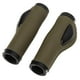 thumbnail image 3 of Puños De Cuero Para Bicicleta, Superficie Antideslizante Con Absorción De Impactos Para Tubo De Manillar De 22,2 Mm De Diámetro, Diseño Ergonómico, Apariencia Vintage, Suaves, 3 of 7
