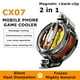 thumbnail image 4 of Likrtyny Radiador RGB Con Clip Magnético Y Trasero para Juegos Transmisión en Vivo Tiktok, 4 of 9