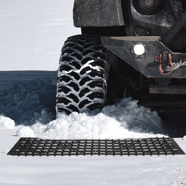 CHICHUMID 9Pack Foldable Tire Traction Plates for Snow and Cold Weather Use