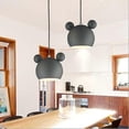 thumbnail image 2 of Nordic Aluminum Wall Lamp Mickey Wall Lamp for Children Bedroom Lamps Modern Indoor Wall Lamp Fixtures E27 Creative Fixture Gray, 2 of 5