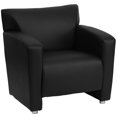 thumbnail image 1 of HERCULES Majesty Series Black Leather Chair, 1 of 9