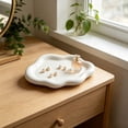 thumbnail image 4 of Cloud-Shaped Decorative Catch-All Tray for Keys Jewelry and Perfume Organizer - Suitable for Entryway Tables and Dresser Displays, Made of Durable Plastic, 4 of 5