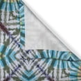 thumbnail image 3 of Ambesonne Ethnic Kitchen Curtains, Tie Dye Effect Flower, 55"x24", Multicolor, 3 of 3