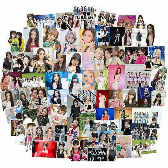 Girl Group IVE Stickers 97Pcs IVE Sticker Pack IVE After Like Album Sticker Set Cute Small IVE Cartoon Stickers Stickers IVE