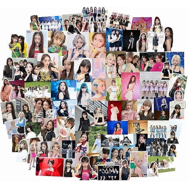 Girl Group IVE Stickers 97Pcs IVE Sticker Pack IVE After Like Album Sticker Set Cute Small IVE Cartoon Stickers Stickers IVE
