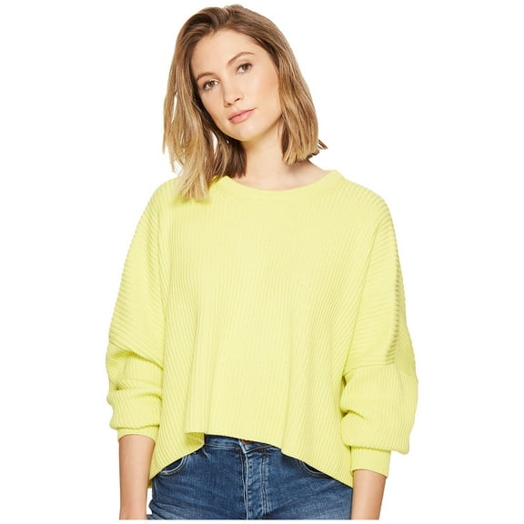 Free People Festival Pier Pullover Yellow S