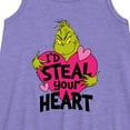thumbnail image 2 of The Grinch - I'd Steal Your Heart  - Toddler & Youth Girls A-line Dress, 2 of 4