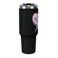 thumbnail image 4 of Ballet Dancer Yoga Fitness Tumbler with Handle and Straw 40 oz Stainless Steel Leakproof Travel Coffee Mug Car Cup Vacuum Water Bottle 40oz, 4 of 8