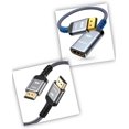 thumbnail image 1 of TianQi 4K DisplayPort to HDMI Adapter & 4K 60Hz HDMI Cable 6.6FT, 1 of 5