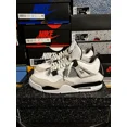 thumbnail image 3 of Ni - ke Size 12 - Men's Ni - ke Air Jordan 4 Retro Mid Military Black White 2022 Dh6927-111, 3 of 5