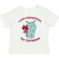 thumbnail image 3 of Inktastic I Want a Hippopotamus for Christmas Boys or Girls Toddler T-Shirt, 3 of 5