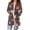 #03Orange, variant on Women's Halloween Pumpkin Print Knitting Cardigan Long Sleeve Open Front Knitted Sweater Outwear Coat Tops Black 3XL