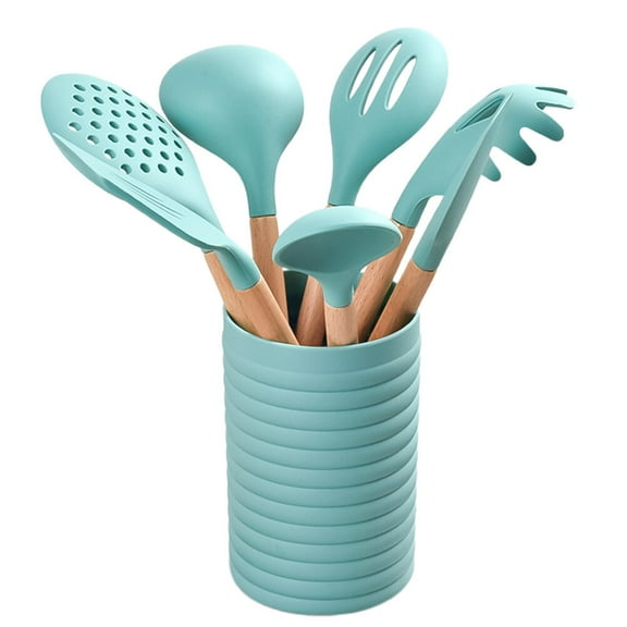 WHAMVOX  Silicone Kitchenware Set Cooking Heat Resistant Cookware