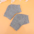 thumbnail image 3 of Shisuyan 2 Pairs Anti-crack Heel Socks Gel Heel Protector Moisturizing Socks Exfoliating Ankle Socks (Grey), 3 of 8