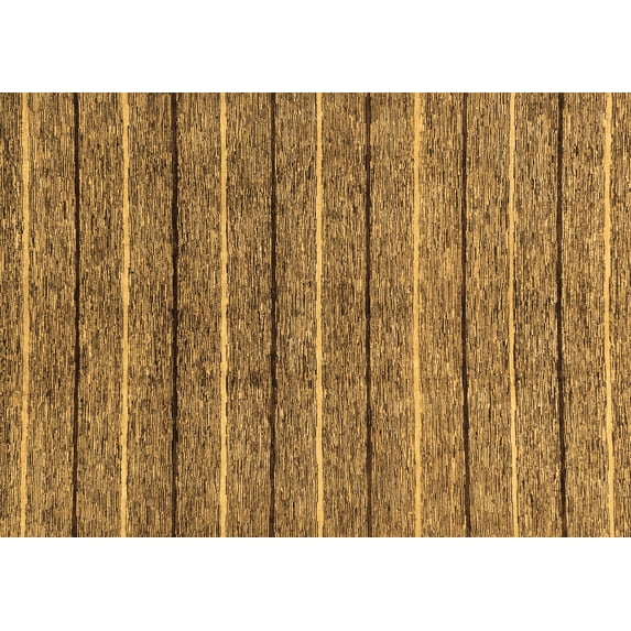 Ahgly Company Indoor Rectangle Abstract Brown Modern Area Rugs, 5' x 8'