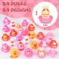 thumbnail image 3 of 24 Pcs Halloween Rubber Ducks with Bag, Assorted Duckies in Skeleton Pumpkin Witch Ghost Vampire Styles, Bulk Party Favors Basket Stuffers, Bath Toys, Exchange Gifts for Girls Boys, 3 of 10