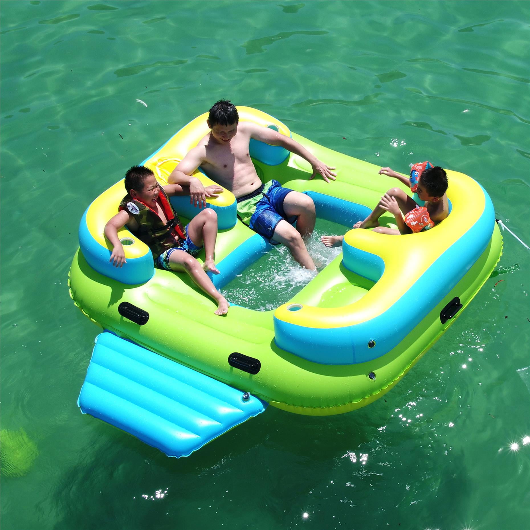 Tropical Tahiti giant 6 person Inflatable