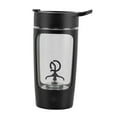 thumbnail image 5 of Gazechimp Electric Protein Shaker Bottle Lightweight Blender Cup for Sports Gym Office Black, 5 of 8