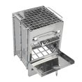 thumbnail image 1 of Folding Stove, With Grid Shape Plate Camping Wood Stove, For Camping Cooking, 1 of 8