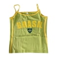 thumbnail image 4 of RMGVDSD Women's Summer Tank Tops Baby Tees For Women Tops Brazil Crop Top T Shirts Graphic Tees For Women 90S Streetwear Shirts Camisole Blouses, 4 of 5