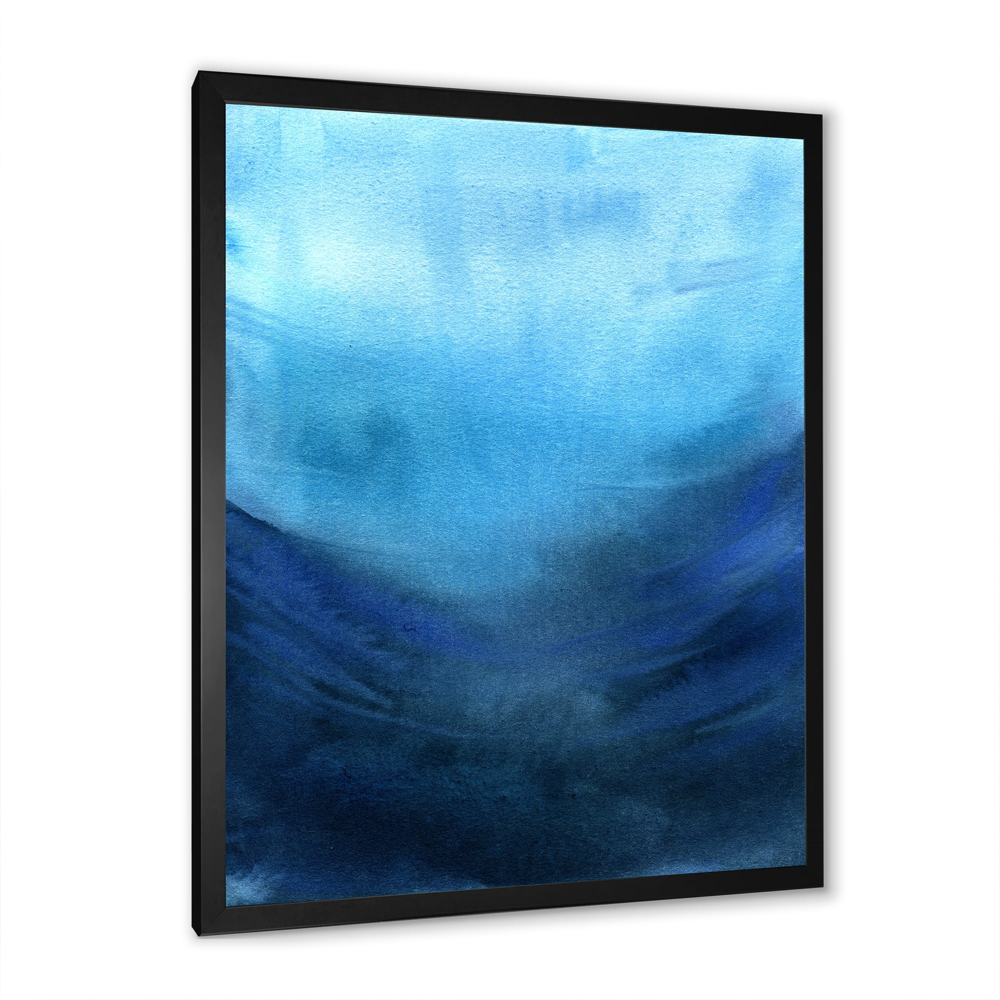 Designart 'Aquatic Underwater Compostion' Nautical & Coastal Framed Art Print