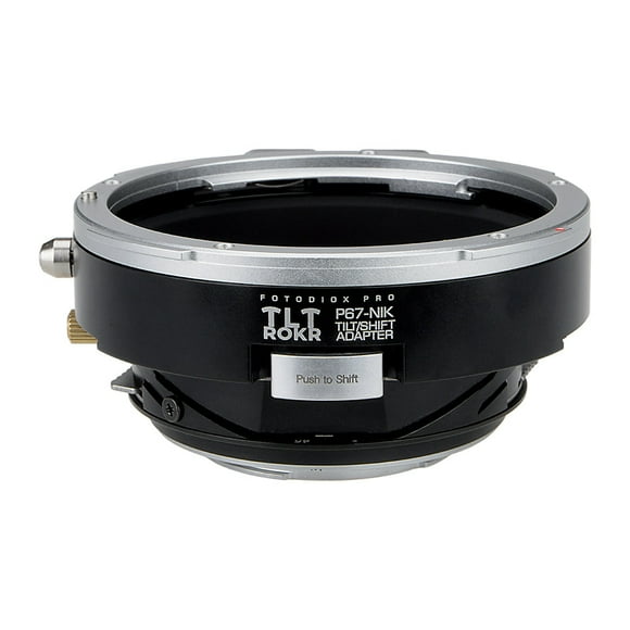 Fotodiox Pro TLT ROKR Tilt/Shift Lens Adapter Compatible with Pentax 6x7 Lenses on Nikon F-Mount Cameras