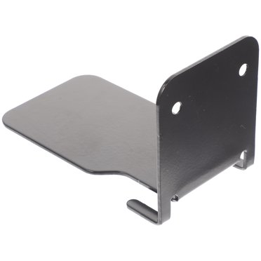 Set of 3 with Black Iron Rail, Wall Mount Storage Shelf for Bathroom Kitchen Bedroom