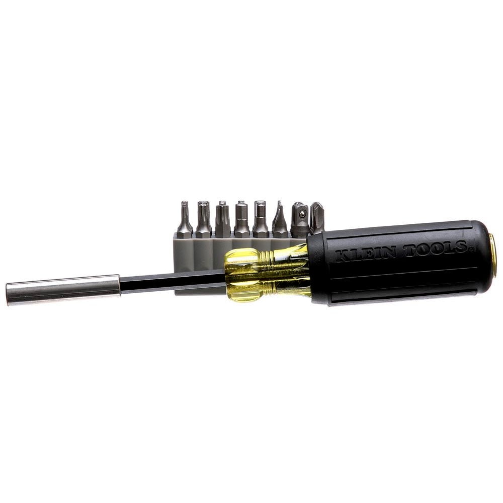 Klein Tools 32510 Tamperproof Magnetic Screwdriver with 32 Bits