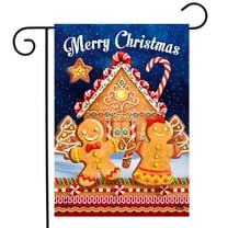 Briarwood Lane Gingerbread House Garden Flag