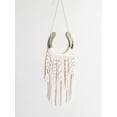 thumbnail image 3 of Colgante de pared de macramé Dielianyi, blanco ecuestre, hecho a mano, 3 of 5