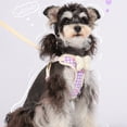 thumbnail image 4 of Small Dog Chest Harness with Bow, Cute Harness for Kitty Puppy Bunny,djustable Kitten Harness and Leash Set, 4 of 8